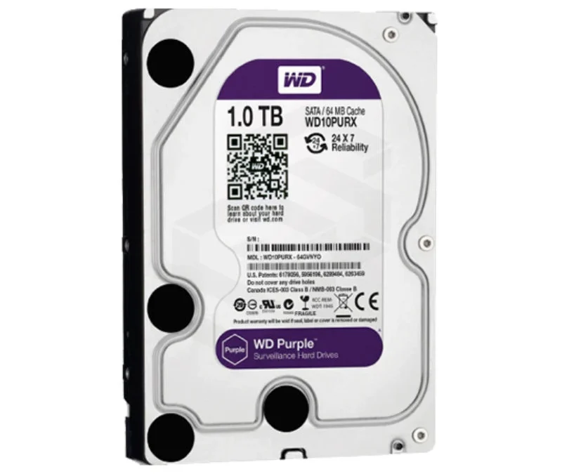 Disco duro 1TB WD Purple WD10PURX