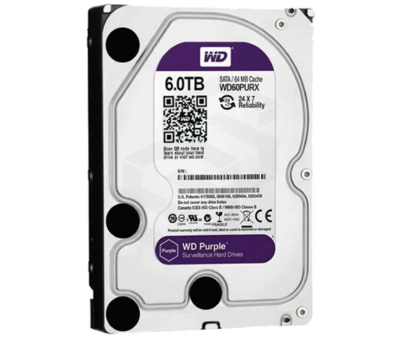 Disco duro 6TB WD Purple WD60PURX